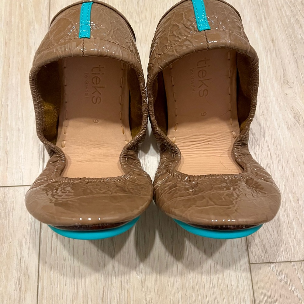 Tieks Sienna Brown Croc